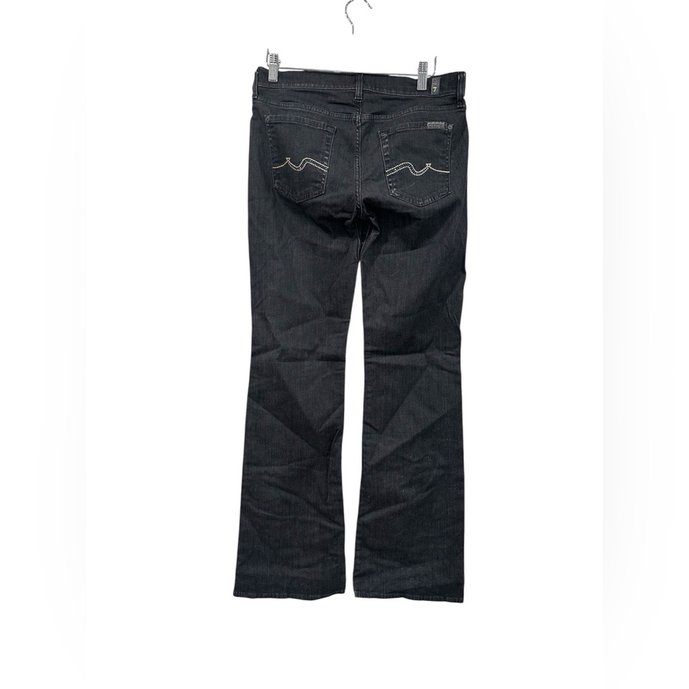 7 For All Mankind Bootcut Jeans With Rhinestones